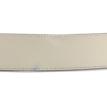 Gucci Calfskin Double G 40mm Belt 115 46 Mystic White 6 of 8