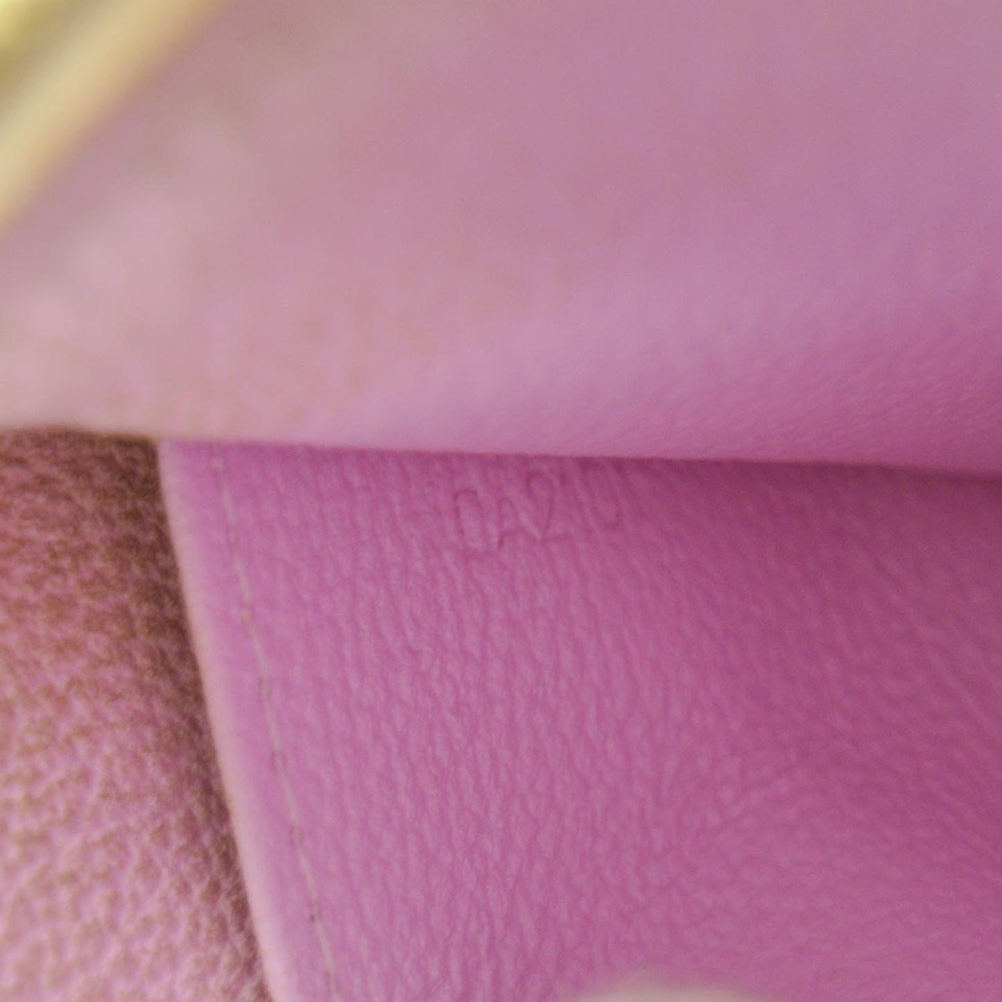 Monogram Multicolor Cosmetic Pouch White Litchi