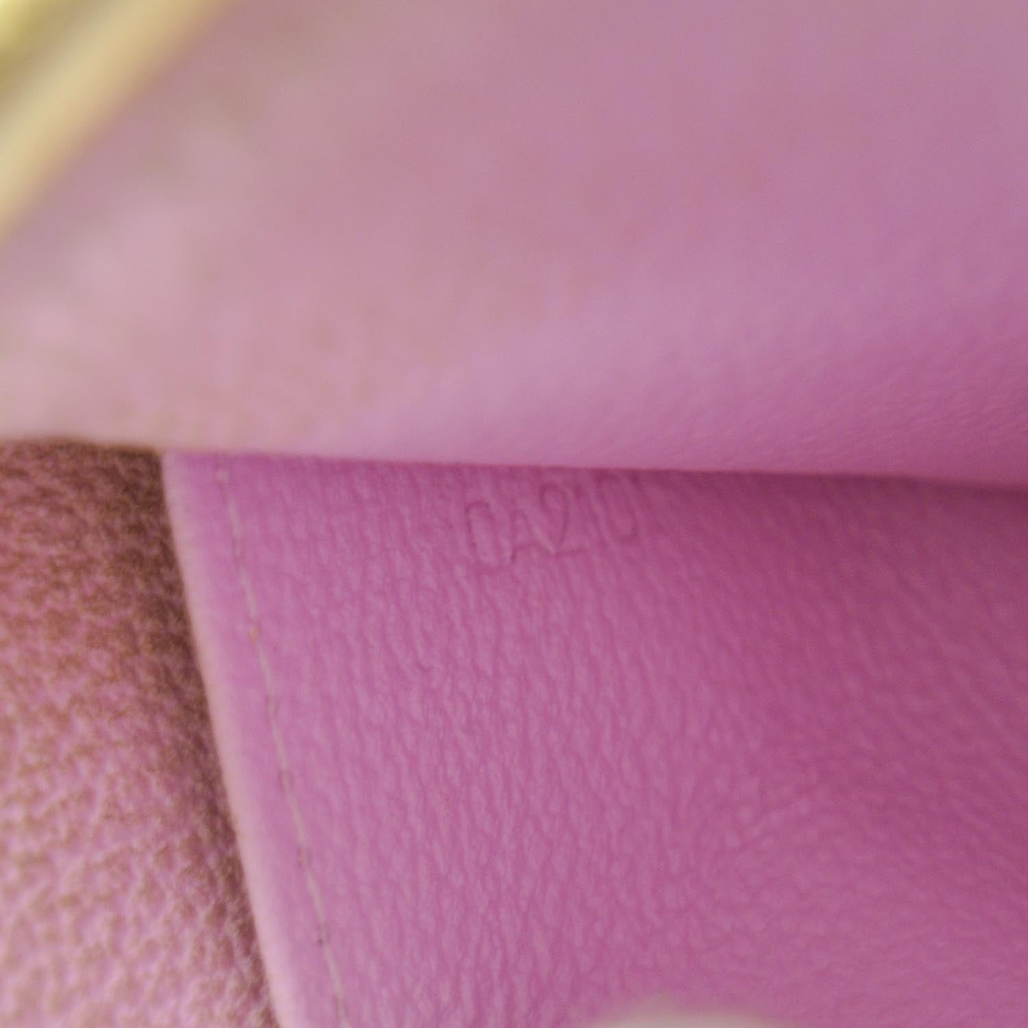 Louis Vuitton Monogram Multicolor Cosmetic Pouch White Litchi 7 of 7