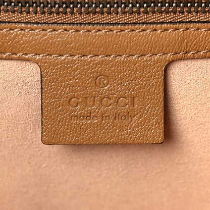 Gucci New Sakai Calfskin Lux Web Small Dahlia Tote Quartz Beige 6 of 8