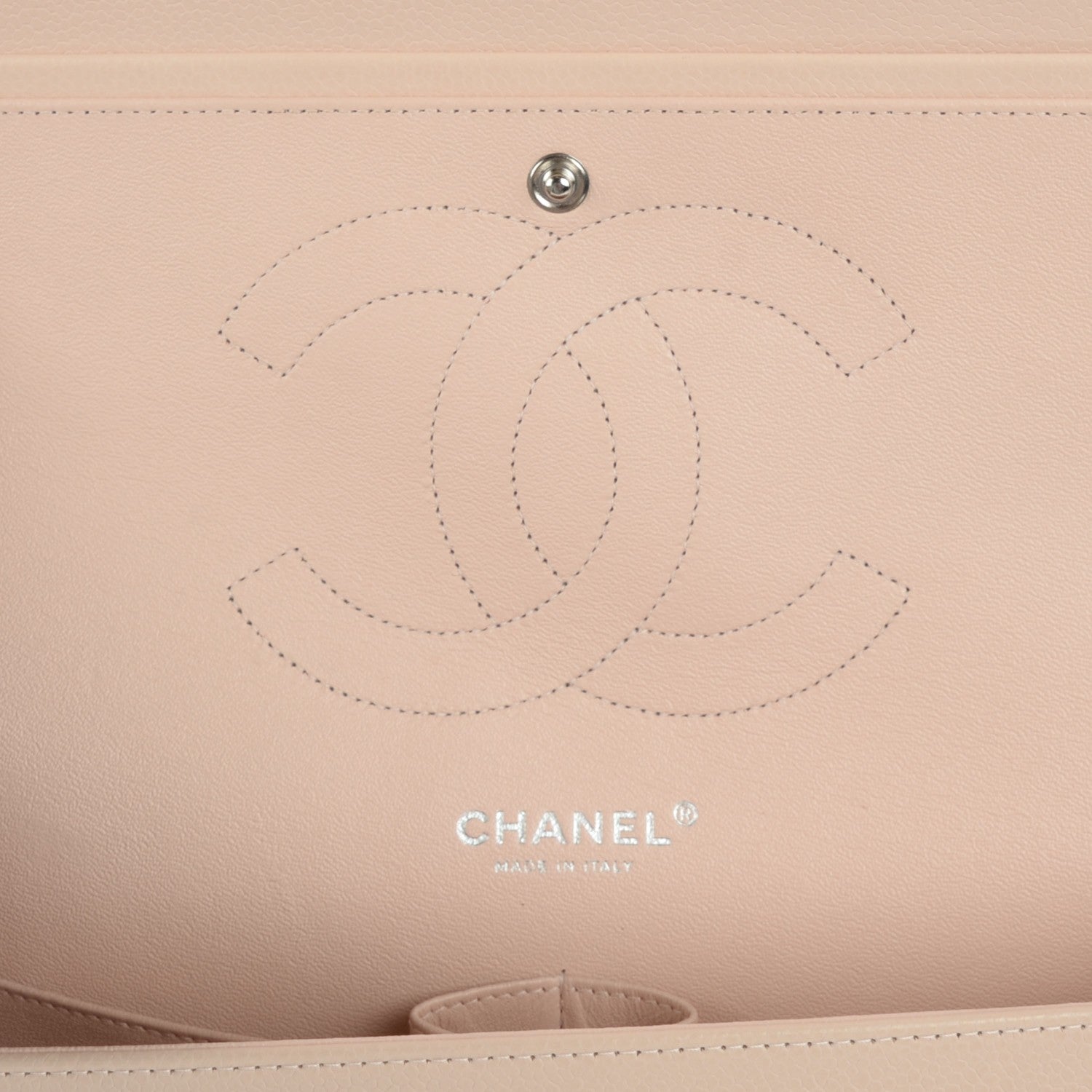 Chanel Caviar Quilted Jumbo Double Flap Light Pink 6 of 8