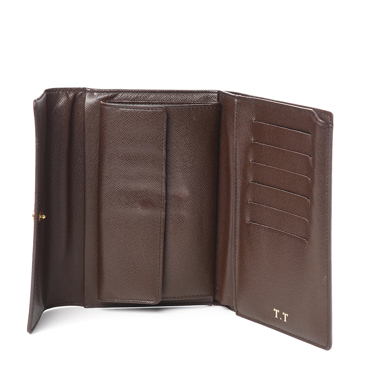 Damier Ebene Porte Tresor Etui Papier Wallet