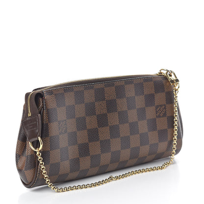 Louis Vuitton Damier Ebene Eva Clutch 3 of 9