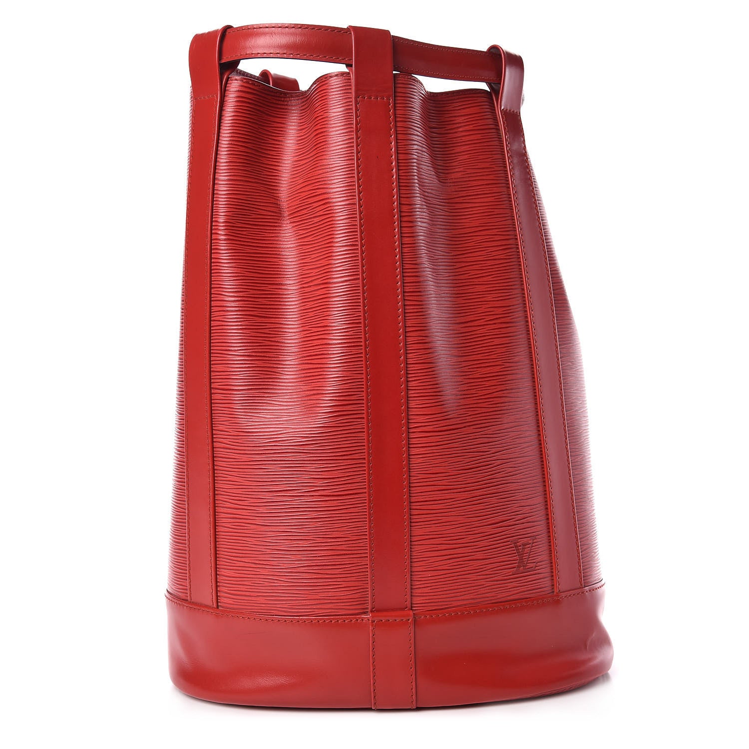 Louis Vuitton Epi Randonnee PM Castillan Red 1 of 10