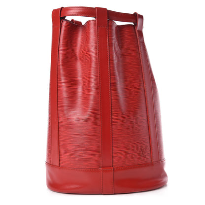 Louis Vuitton Epi Randonnee PM Castillan Red 1 of 10