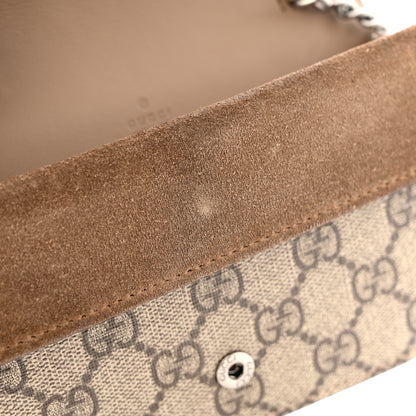 Gucci GG Supreme Monogram Super Mini Dionysus Shoulder Bag Taupe 11 of 12