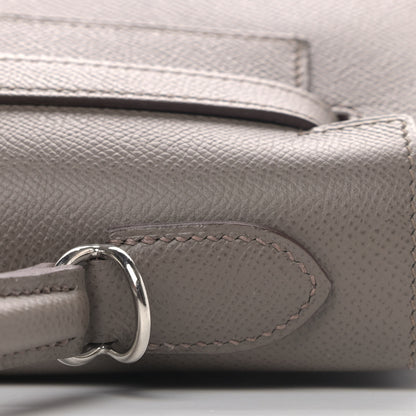 Hermes Epsom Kelly Sellier 32 Etain 9 of 41