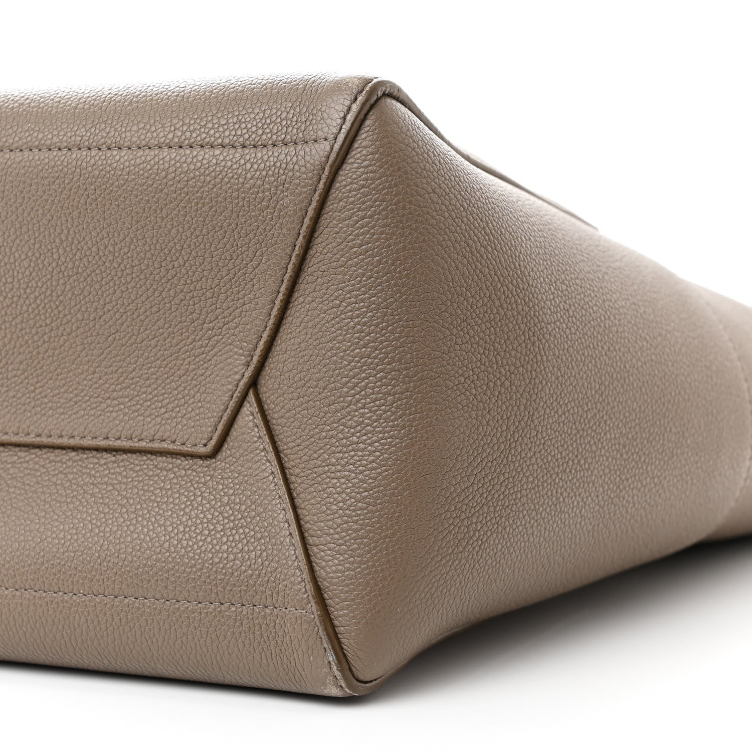 Celine Soft Grained Calfskin Sangle Bucket Bag Taupe 10 of 15