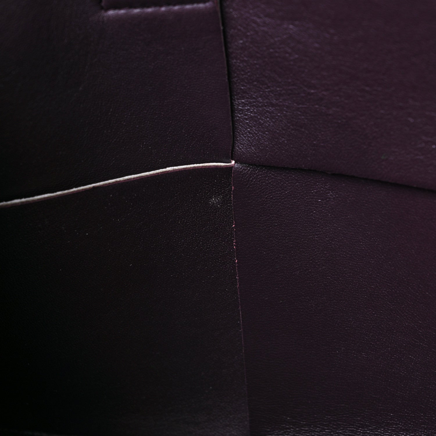Bottega Veneta Nappa Maxi Intrecciato Small Arco Tote Mirth Washed Grape 9 of 10
