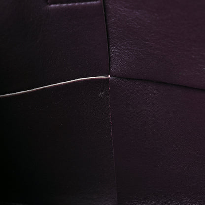Bottega Veneta Nappa Maxi Intrecciato Small Arco Tote Mirth Washed Grape 9 of 10