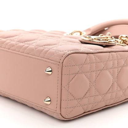 Christian Dior Lambskin Cannage Small My ABCDior Lady Dior Fard 9 of 10