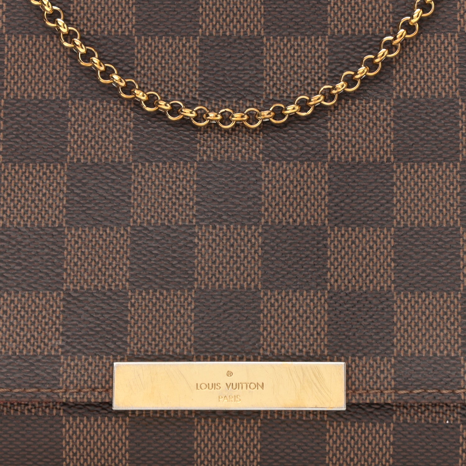 Louis Vuitton Damier Ebene Favorite MM 9 of 13