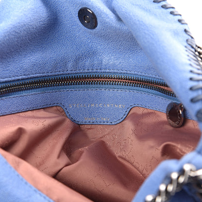 Stella McCartney Shaggy Deer Falabella Small Tote Blue 6 of 9