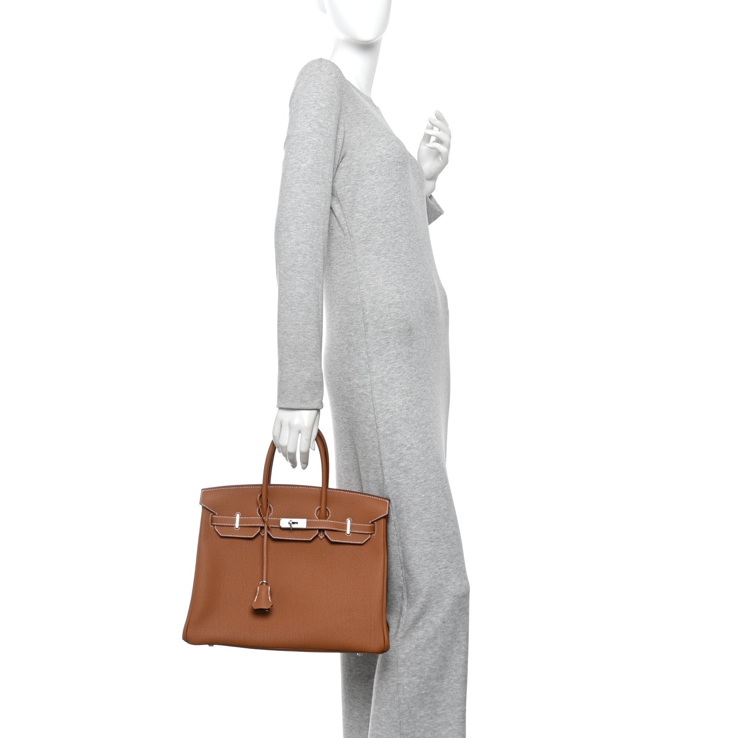 Hermes Togo Birkin 35 Gold 2 of 10