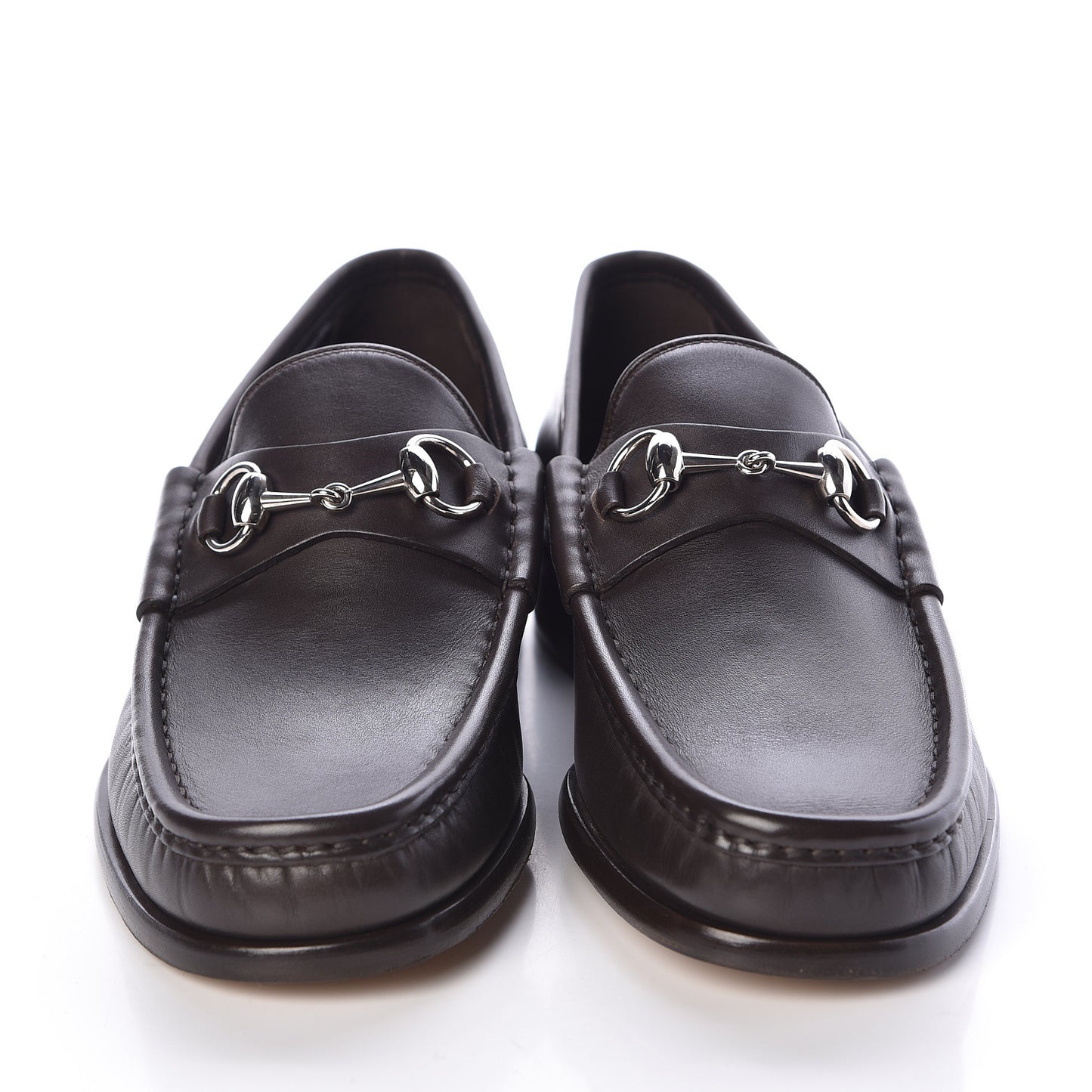 Calfskin Mens 1953 Horsebit Loafers 41 Marrone