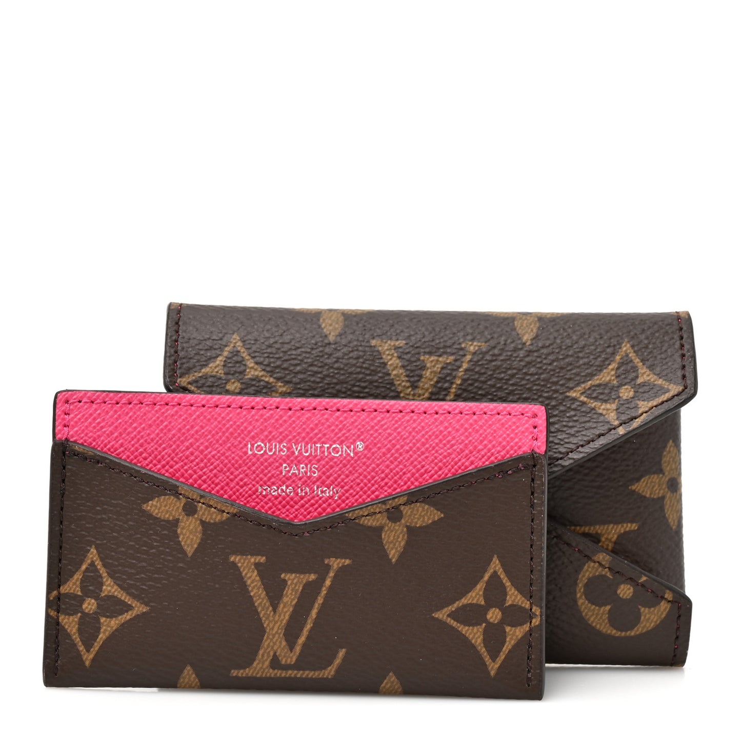 Monogram LV Colormania Kirigami Card Holder Pondichery Pink