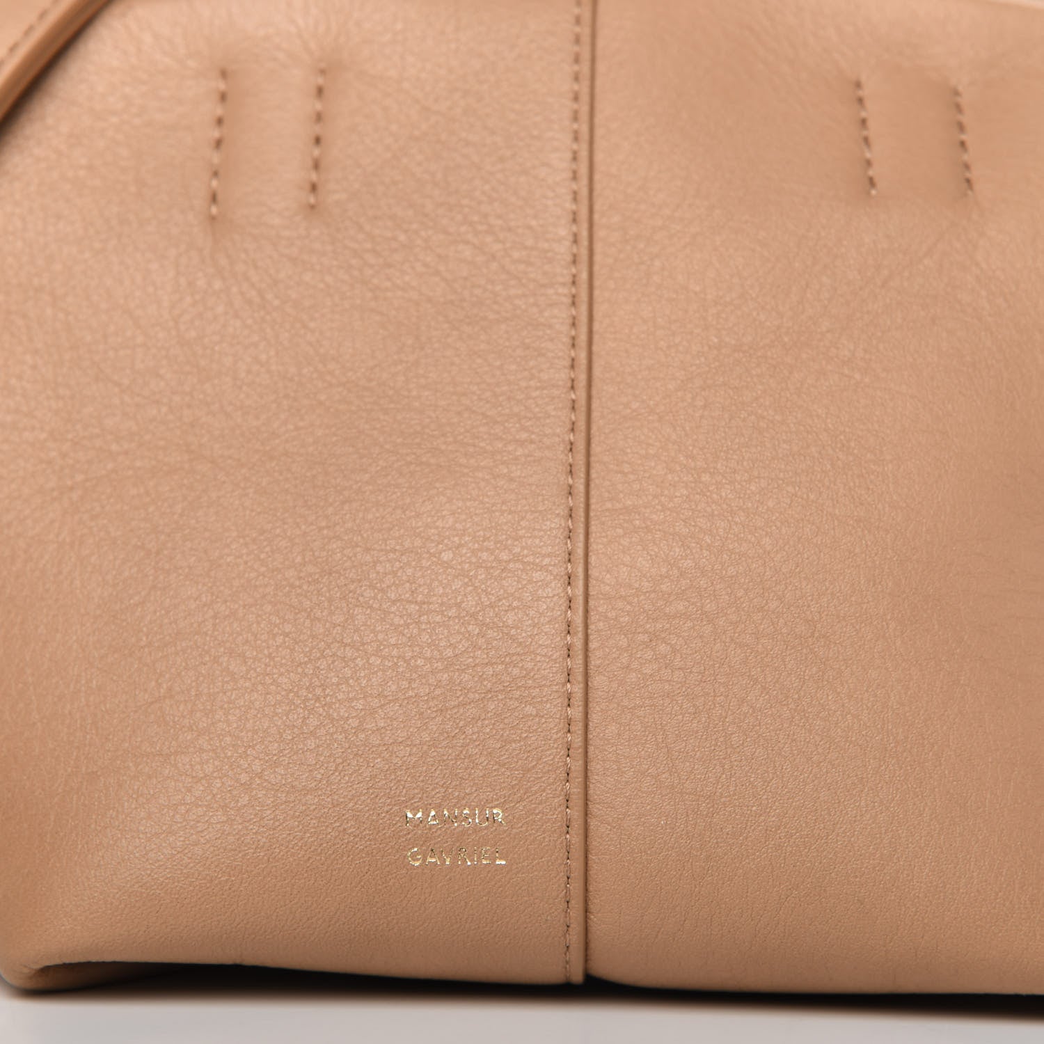 Mansur Gavriel Calfskin Mini Tulipano Bag Nocciola 9 of 9