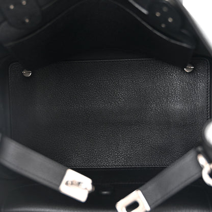 Christian Dior Supple Grained Calfskin Medium Open Bar Tote Black 5 of 11