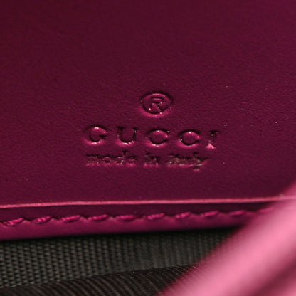 Gucci Guccissima Signature Bowy Continental Wallet Peonia Flower 6 of 10