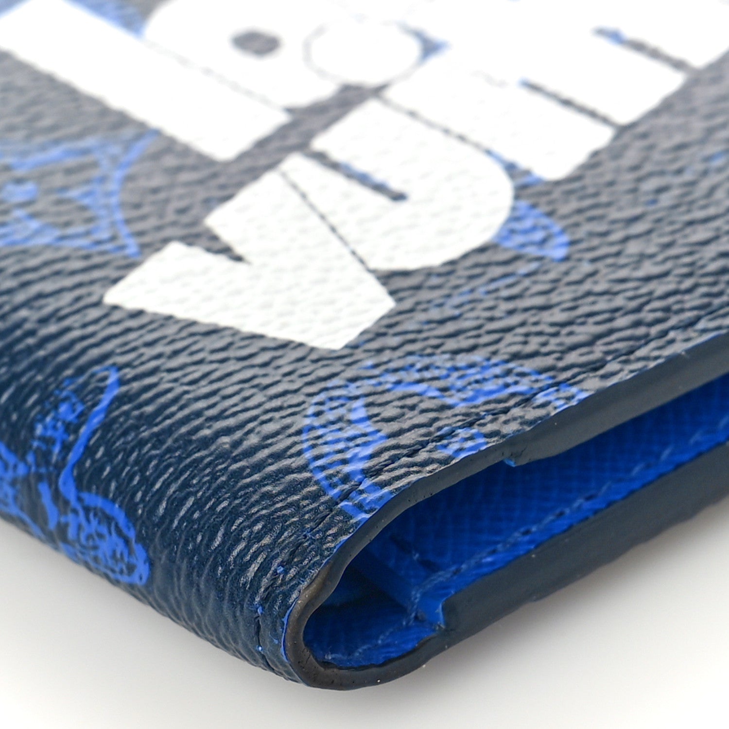 Louis Vuitton Vintage Monogram Everyday LV Multiple Wallet Blue 8 of 10