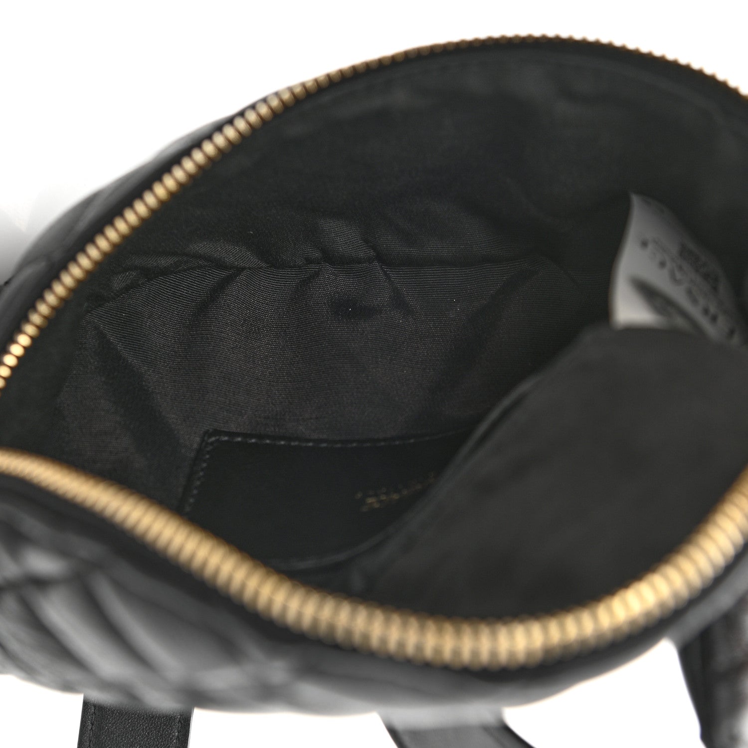 Versace Nappa Quilted Medusa Belt Bag Black 5 of 11