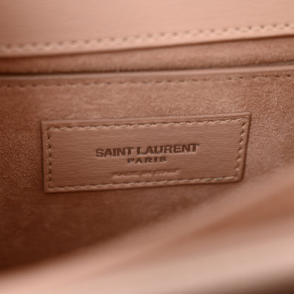 Saint Laurent Calfskin Medium Monogram Sunset Marble Pink 6 of 13