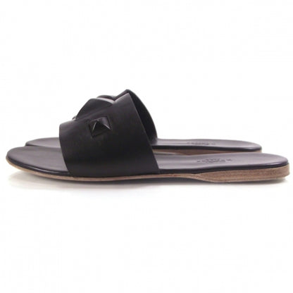 Hermes Leather Collier De Chien Sandals 38 2 of 7