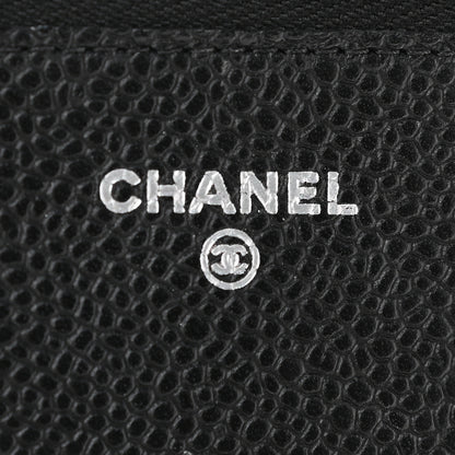Chanel Caviar Quilted Wallet On Chain WOC Black 6 of 11