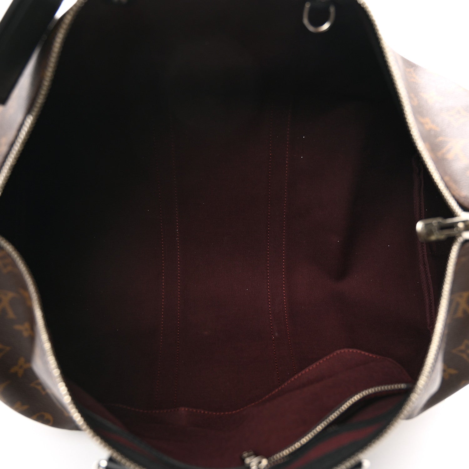 Louis Vuitton Monogram Macassar Keepall Bandouliere 45 5 of 9