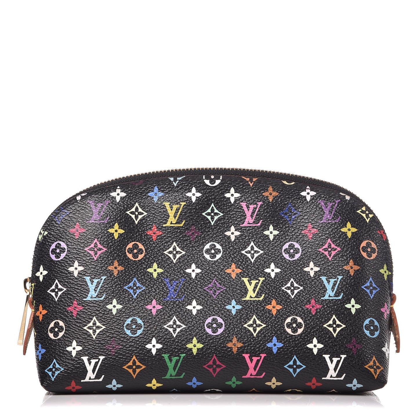 Monogram Multicolor Cosmetic Pouch Black Grenade