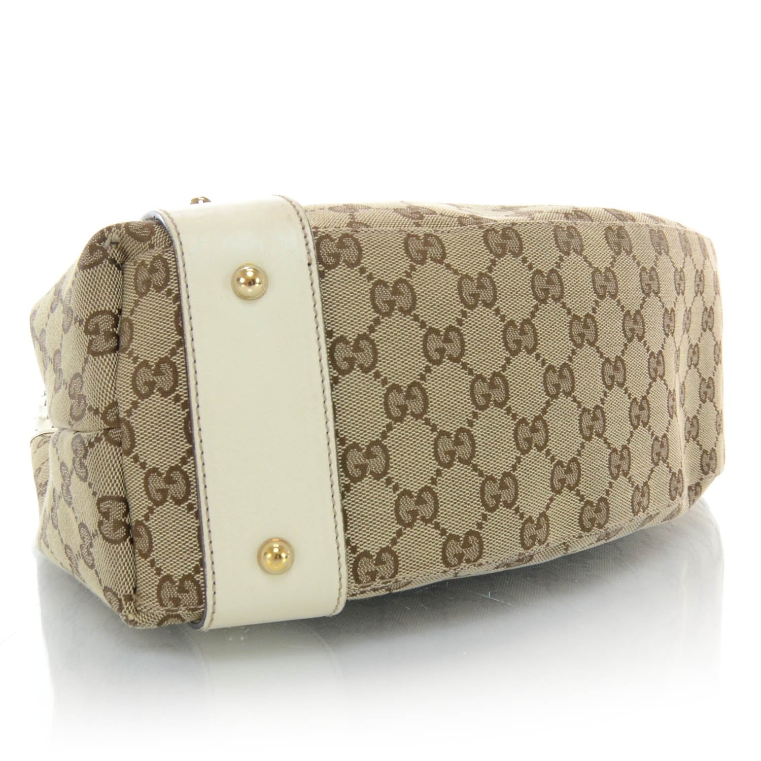 Gucci Monogram Medium Pelham Shoulder Bag White 4 of 8