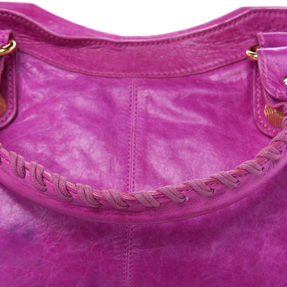 Balenciaga Agneau Giant 21 Gold Hardware Part Time Magenta 12 of 16