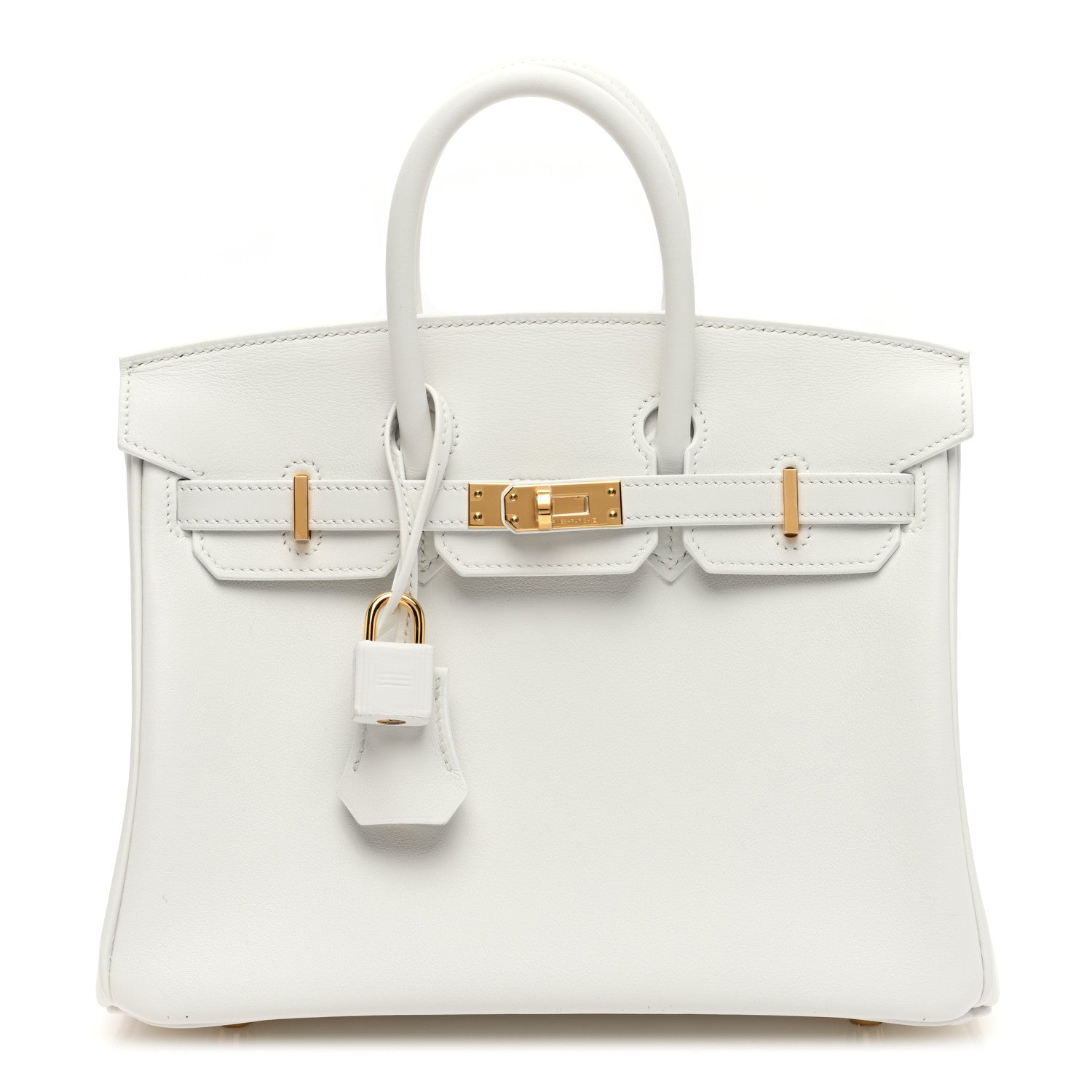 Hermes Swift Birkin 25 New White 1 of 10