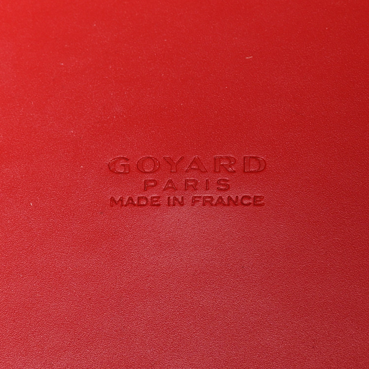 Goyard Goyardine Marquises Tote Red 6 of 10