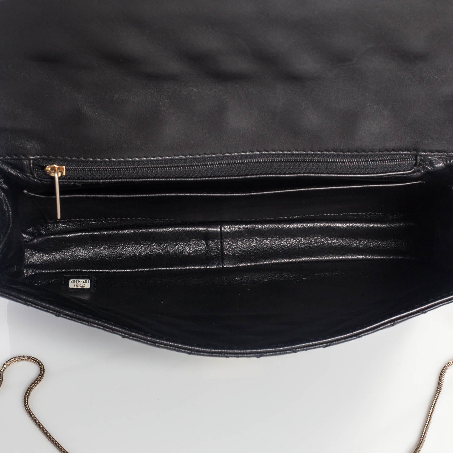 Chanel Lambskin Reissue 2.55 Clutch Black 8 of 9