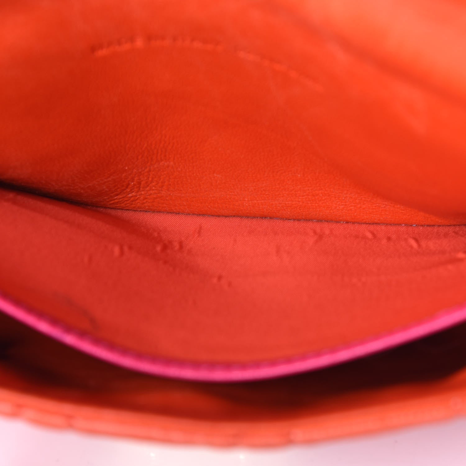 Christian Dior Lambskin Cannage Miss Dior Promenade Pouch Vermillion 9 of 10