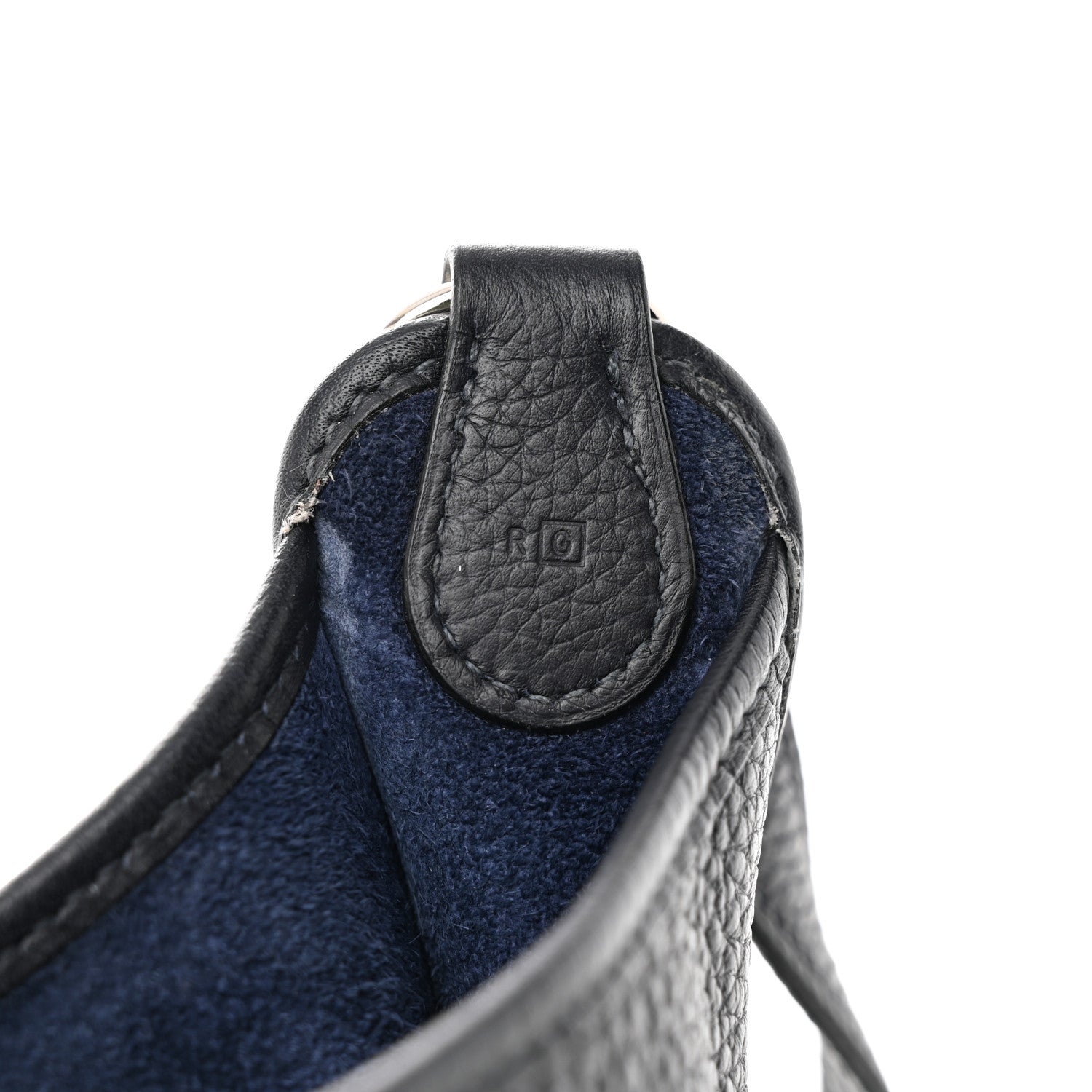 Hermes Taurillon Clemence Vespa TPM Bleu Indigo 13 of 13