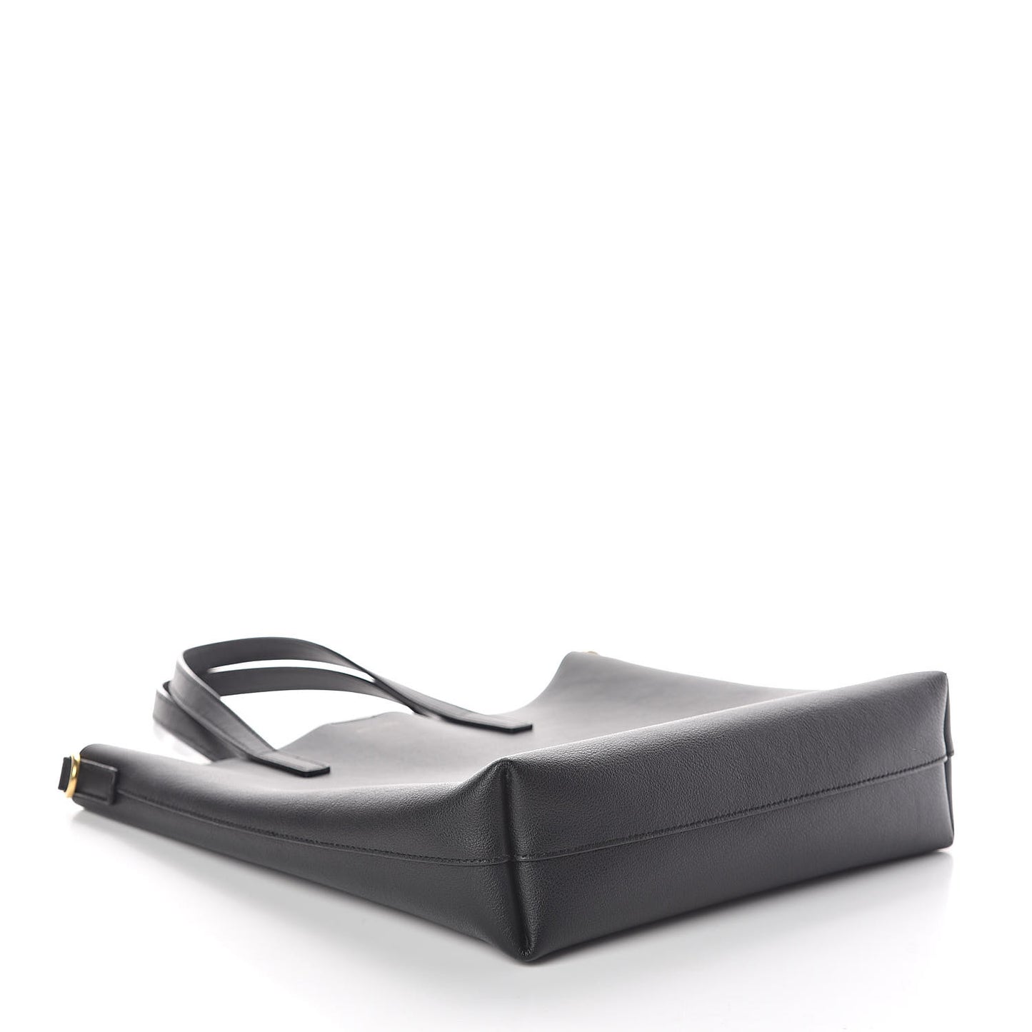 Calfskin Toy Shopping Tote Black