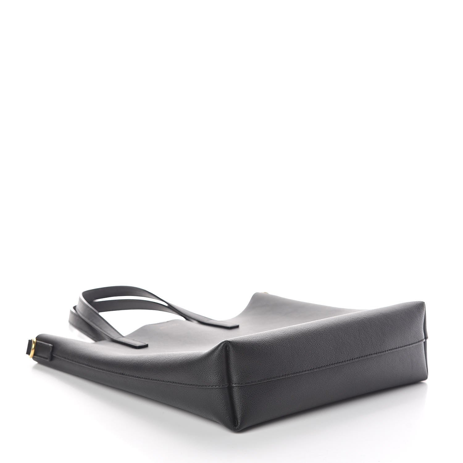 Saint Laurent Calfskin Toy Shopping Tote Black 4 of 9