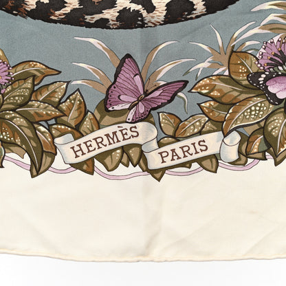 Hermes Silk Jungle Love Forever Scarf 90 2 of 8