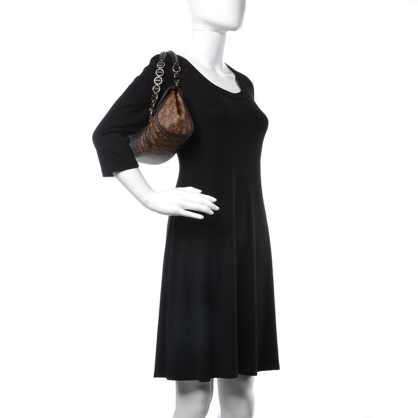 Monogram Romantique Trotter Bag Brown