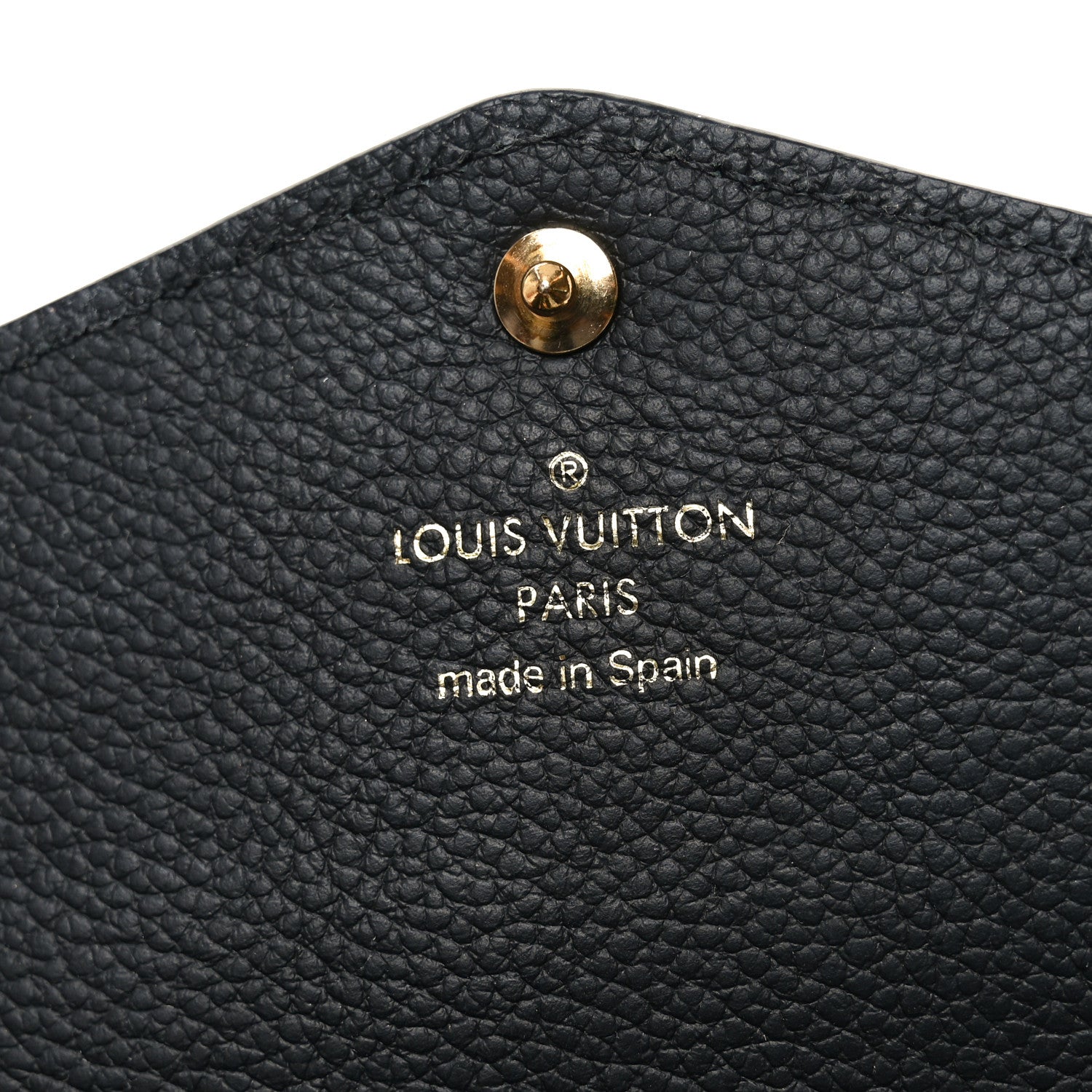 Louis Vuitton Empreinte Sarah Wallet NM Black 6 of 6