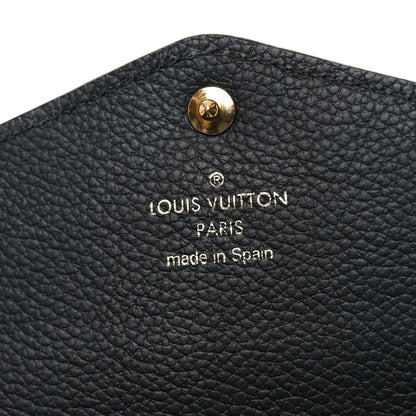 Louis Vuitton Empreinte Sarah Wallet NM Black 6 of 6