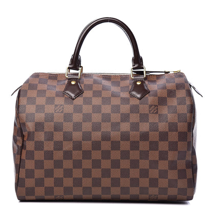 Louis Vuitton Damier Ebene Speedy 30 1 of 11