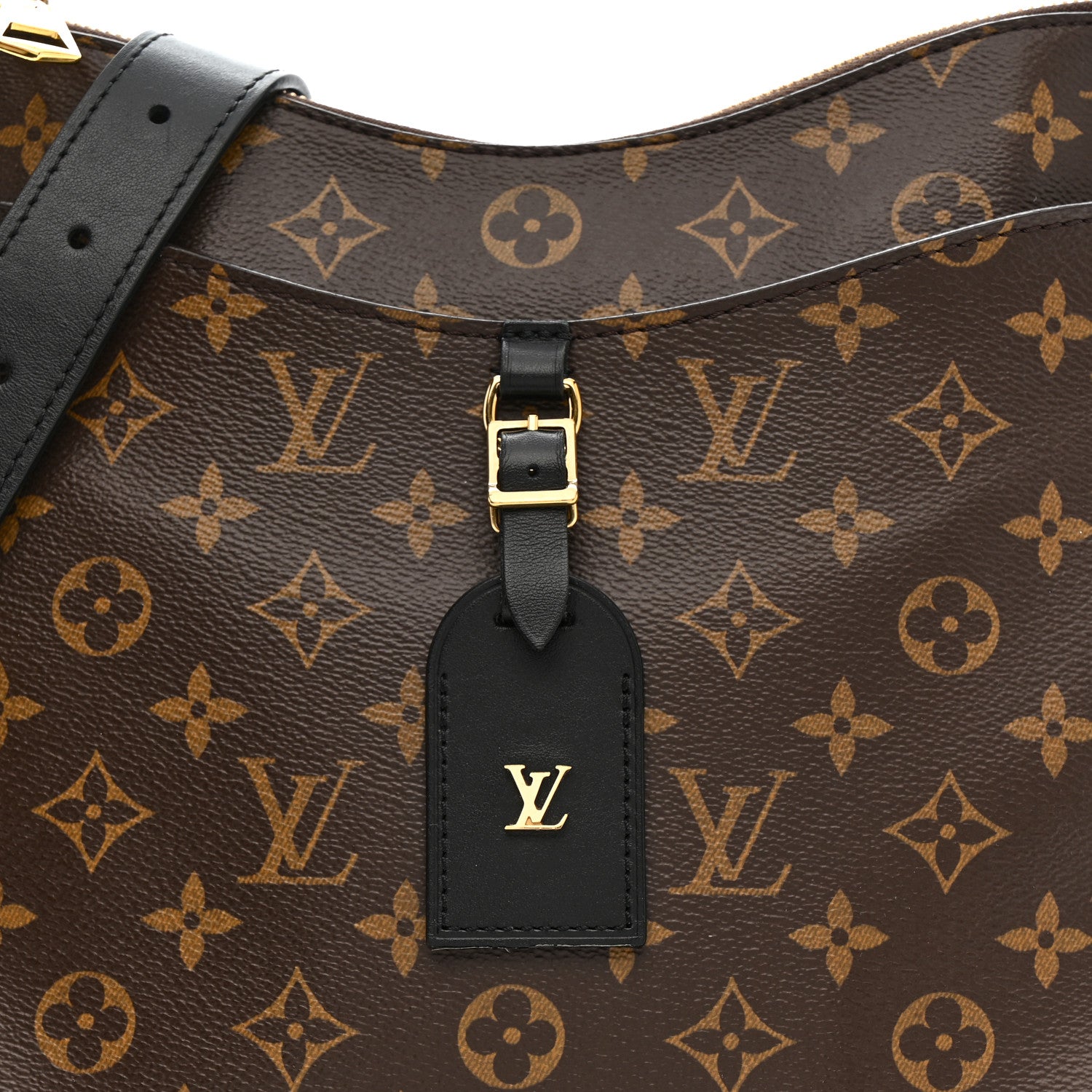 Louis Vuitton Monogram Odeon MM Black 7 of 9