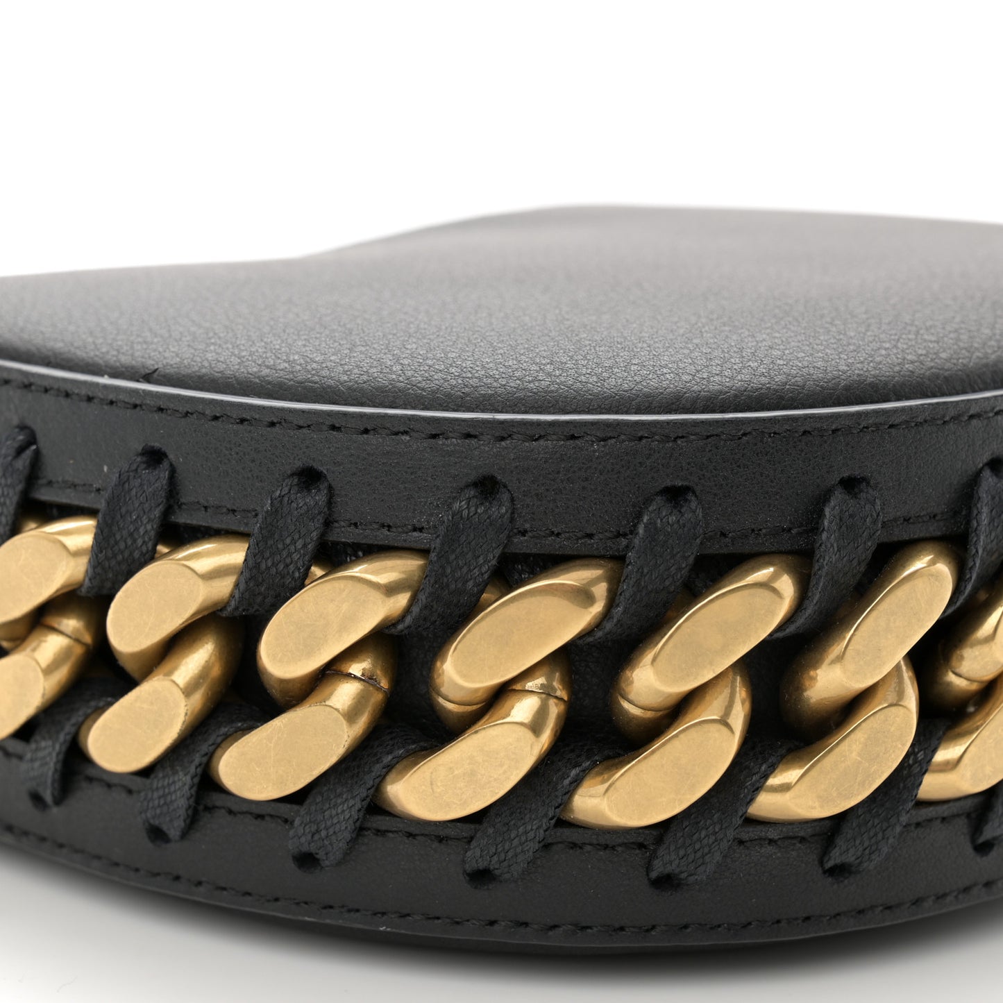 Eco Alter Nappa Small Frayme Shoulder Bag Black