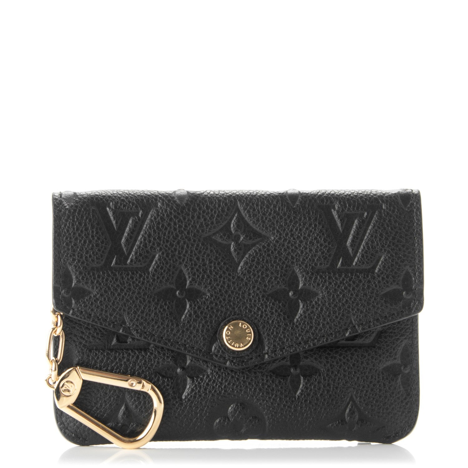 Louis Vuitton Empreinte Key Pouch Black 1 of 7