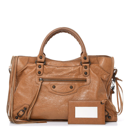 Balenciaga Agneau Classic Hardware City Cumin 1 of 19