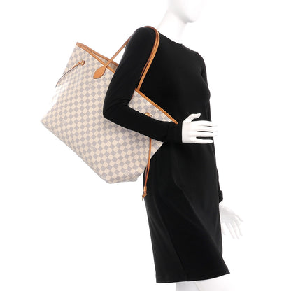 Louis Vuitton Damier Azur Neverfull GM 2 of 16