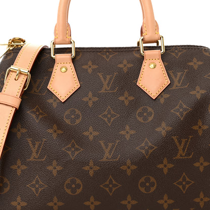 Louis Vuitton Monogram Speedy Bandouliere 25 7 of 11